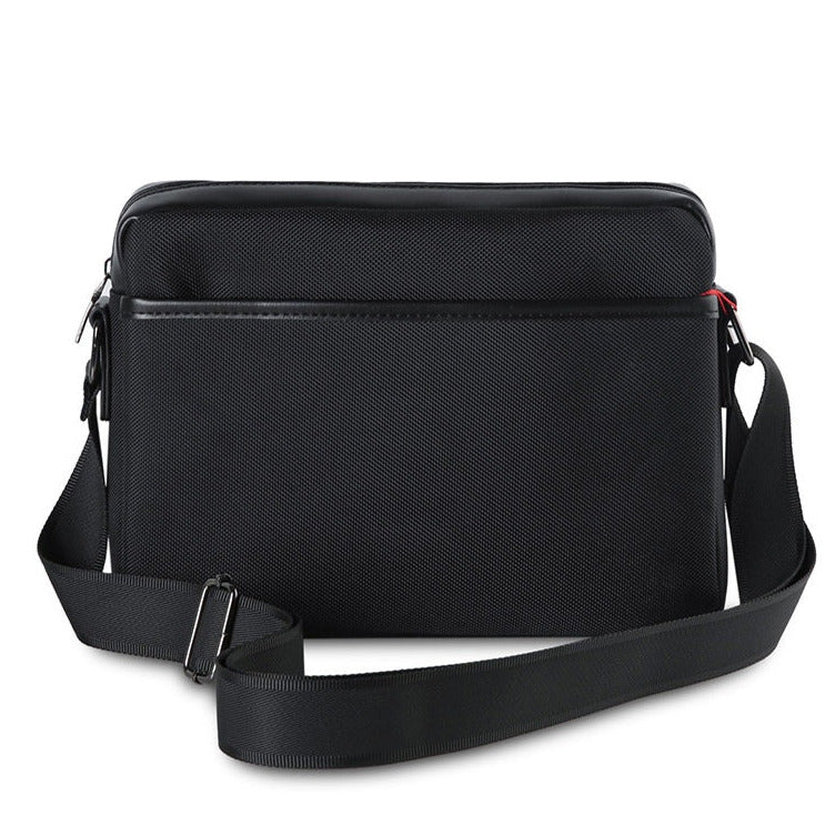 Sacoche Urban Shield – Nylon & Cuir Premium