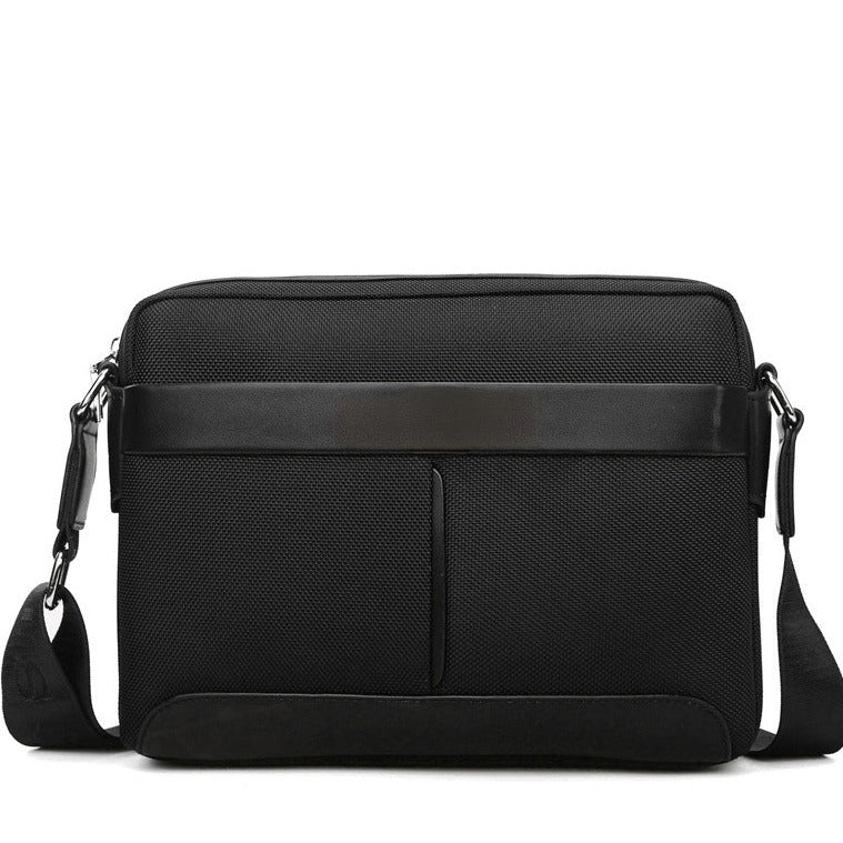 Sacoche Urban Shield – Nylon & Cuir Premium