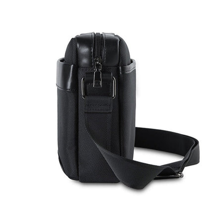 Sacoche Urban Shield – Nylon & Cuir Premium