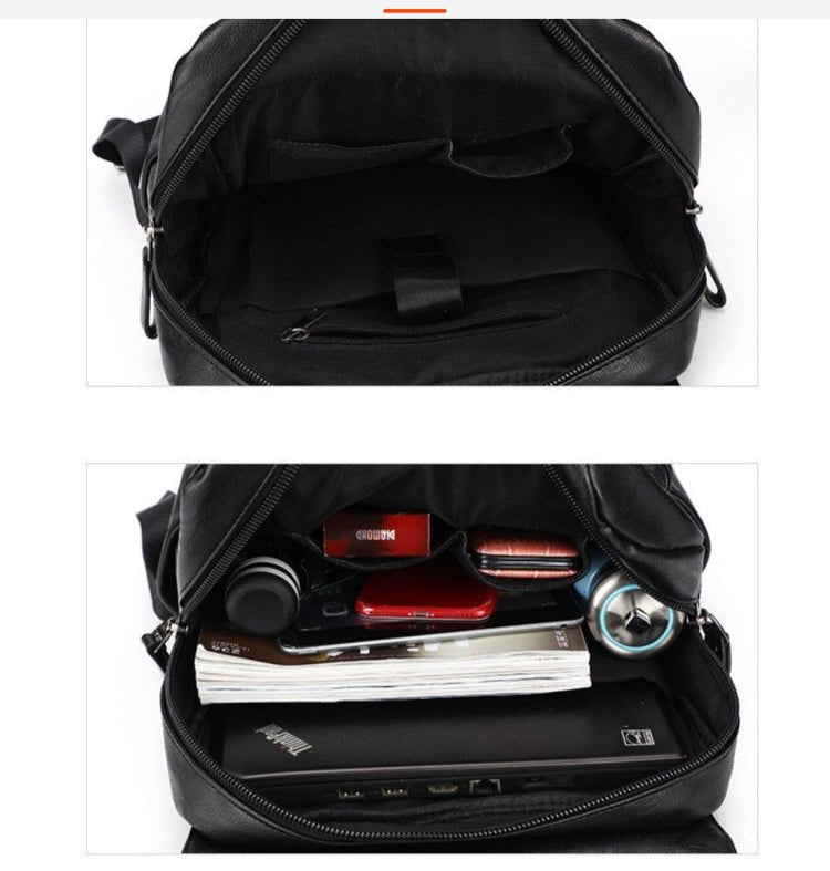 Sas a dos cuir unisexe - CARRYX